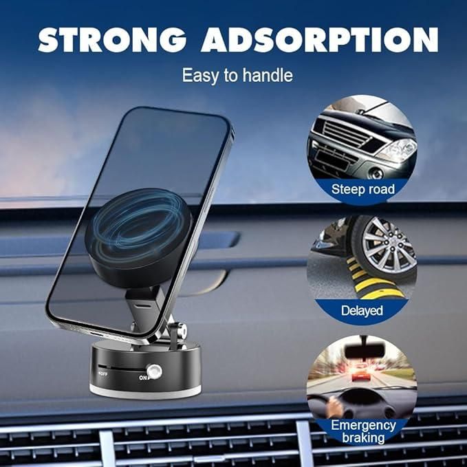 Magnetic Suction Phone Holder 🚗📱