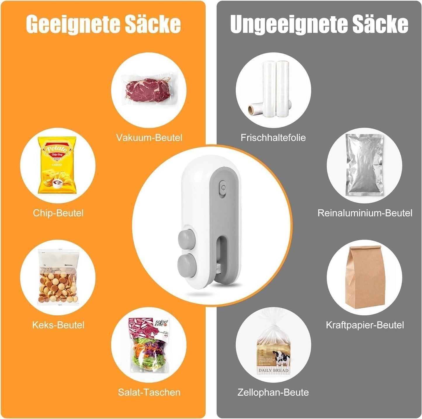 Mini USB Bag Sealer & Cutter 🔥