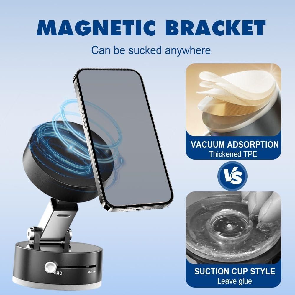 Magnetic Suction Phone Holder 🚗📱